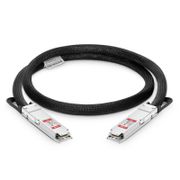 0.5m (2ft) NVIDIA/Mellanox Compatible 1.6T OSFP Closed Finned Top InfiniBand XDR Passive Direct Attach Copper Twinax Cable This picture is about 244363.