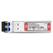 H3C SFP-FE-LH40-SM1310 Compatible 100BASE-LH40 and OC-3/STM-1 LR-1 SFP 1310nm 40km DOM Duplex LC SMF Optical Transceiver Module This picture is about 2.