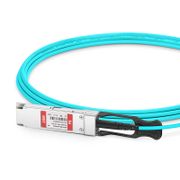 20m (66ft) Dell CBL-QSFP-4 x 10G-AOC20M Compatible 40G QSFP+ to 4 x 10G SFP+ Active Optical Breakout Cable This picture is about 1.