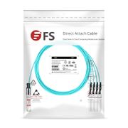 30m (98ft) H3C QSFP-4 x 10G-D-AOC-30M Compatible 40G QSFP+ to 4 x 10G SFP+ Active Optical Breakout Cable This picture is about 2.