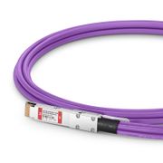 3m (10ft) NVIDIA/Mellanox Compatible 400G QSFP-DD to 4 x 100G QSFP28 Ethernet Active Electrical Breakout Cable This picture is about 4.
