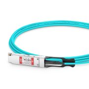 25m (82ft) NVIDIA/Mellanox Compatible 100G QSFP28 to 4 Duplex LC Ethernet Active Optical Breakout Cable This picture is about 3.