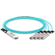 15m (49ft) H3C QSFP-4 x 10G-D-AOC-15M Compatible 40G QSFP+ to 4 x 10G SFP+ Active Optical Breakout Cable This picture is about 1.
