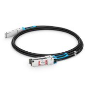 1m (3ft) NVIDIA/Mellanox Compatible 100G QSFP28 to 2 x 50G QSFP28 Ethernet Active Direct Attach Copper Breakout Cable This picture is about 4.