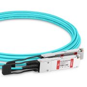 100m (328ft) NVIDIA/Mellanox MFA7A20-C100 Compatible 100G QSFP28 to 2x50G QSFP28 Ethernet Active Optical Breakout Cable This picture is about 4.