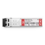 Brocade E1MG-CWDM20-1390 Compatible SFP 1000BASE-CWDM 1390nm 20km DOM Duplex LC/UPC SMF Optical Transceiver Module for Transmission This picture is about 1390-br.jpg.