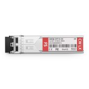 Extreme Networks CWDM-SFP-1410-20 Compatible SFP 1000BASE-CWDM 1410nm 20km DOM Duplex LC/UPC SMF Optical Transceiver Module for Transmission This picture is about 1410-ex.jpg.