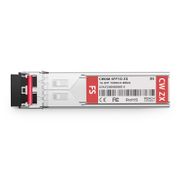 Dell CWDM-SFP-1590 Compatible SFP 1000BASE-CWDM 1590nm 80km DOM Duplex LC/UPC SMF Optical Transceiver Module for Transmission This picture is about DE.