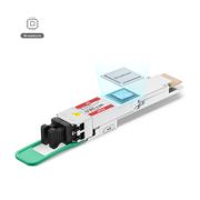 Personalizzato 800GBASE 2 x FR4/FR8 QSFP-DD PAM4 1310nm 2km DOM Dual Duplex LC/UPC SMF Modulo Transceiver Ottico Questa immagine riguarda 1.