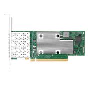 Broadcom® BCM957504-P425G イーサネットネットワークインターフェイスカード、P425G 25GbE クアッドポート SFP28、PCIe 4.0 x16、標準 & ロープロファイル この写真はに関するものです。