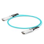 0.5m (2ft) Cisco QSFP-100G-AOC50CM Compatible 100G QSFP28 Active Optical Cable This picture is about 4.