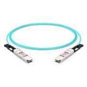 汎用互換 0.5m(2ft) 100G QSFP28 4x25G NRZ アクティブ光ケーブル - FS