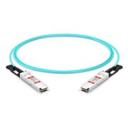 1m (3ft) HPE Aruba Compatible 100G QSFP28 Active Optical Cable This picture is about 1.