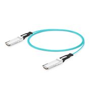 2m (7ft) Generic Compatible 56G QSFP+ Active Optical Cable This picture is about 共用.