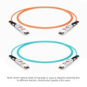 2m (7ft) Generic Compatible 56G QSFP+ Active Optical Cable This picture is about 共用.