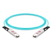 7m (23ft) HW QSFP-100G-AOC7M Compatible 100G QSFP28 Active Optical Cable This picture is about 1.