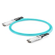 7m (23ft) HW QSFP-100G-AOC7M Compatible 100G QSFP28 Active Optical Cable This picture is about 4.