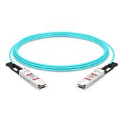 15m (49ft) HPE Aruba Compatible 100G QSFP28 Active Optical Cable This picture is about 1.