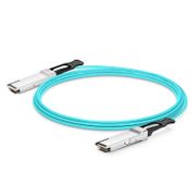 20m (66ft) 100G QSFP28 Active Optical Cable for FS Switches This picture is about 4.