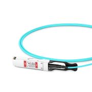 2m (7ft) HPE Aruba Compatible 100G QSFP28 to 4 x 25G SFP28 Active Optical Breakout Cable This picture is about 5.