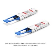 H3C QSFP-40G-IR4-PSM1310 Compatible 4 x 10G-IR QSFP+ 1310nm 2km DOM MPO-12/APC SMF Optical Transceiver Module This picture is about 1.