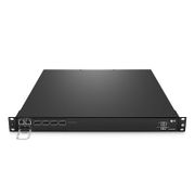 DCP920-D04PA, 4 Channel 100G DWDM PAM4 Active Multiplexer, C45-C60, 4 x 100G QSFP28, Single Fiber, Side-A, with Built-in 100G PAM4 Module, 1U Rack Mount, 0-80km, Support AmpCon-T/Web Network Management This picture is about .