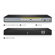 S2805S-24TF-P, 24-Port Gigabit Ethernet L2 Smart Managed PoE+ Switch, 24 x PoE+ Ports @370W, with 4 x 1Gb SFP Uplinks This picture is about S2805S-24TF-P.