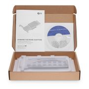 Intel XL710-BM2ベースのイーサネットネットワークインターフェースカード(40GデュアルポートSFP+、PCIe 3.0x 8、標準型とロープロファイルブラケットを同梱、Intel XL710-QDA2相当) この写真はXL710BM2-2QPに関するものです。