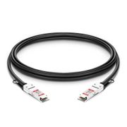 1.5m (5ft) Dell (DE) DAC-Q28-100G-1.5M Compatible 100G QSFP28 Passive Direct Attach Copper Twinax Cable This picture is about 1.