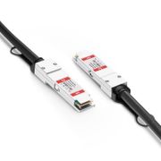 2m (7ft) Cisco QSFP-100G-CU2M Compatible 100G QSFP28 Passive Direct Attach Copper Twinax Cable This picture is about 3.