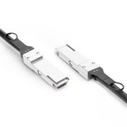 3m (10ft) Brocade 100G-Q28-Q28-C-0301 Compatible 100G QSFP28 Passive Direct Attach Copper Twinax Cable This picture is about 4.