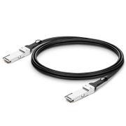 3m (10ft) Brocade 100G-Q28-Q28-C-0301 Compatible 100G QSFP28 Passive Direct Attach Copper Twinax Cable This picture is about 2.