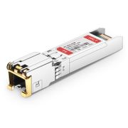 Cisco Compatible 10GBASE-T SFP+ Copper 30m RJ-45 Transceiver Module with Reduced Power Consumption (LOS) This picture is about SFP-10G-T-30-RP.