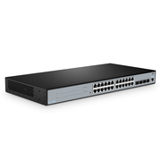 S2805S-24TF, 24-Port Gigabit Ethernet L2 Smart Managed Switch, 24 x Gigabit RJ45, with 4 x 1Gb SFP Uplinks, Fanless This picture is about S2805S-24TF.