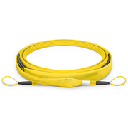 Заказной 8-144 волокна MTP®-12 OS2 SM, Elite, транковый кабель, желтый Это изображение касается .