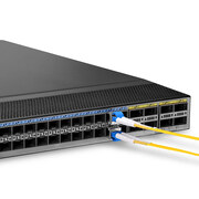 HW SFP-25G-LR Compatible 25GBASE-LR SFP28 1310nm 10km Duplex LC/UPC SMF DOM Optical Transceiver Module This picture is about .