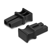 Type B QSFP+ QSFP28 Dust Caps, Suitable for Duplex LC QSFP+ QSFP28 Optical Module, 100pcs/pack This picture is about 1.