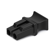 Type B QSFP+ QSFP28 Dust Caps, Suitable for Duplex LC QSFP+ QSFP28 Optical Module, 100pcs/pack This picture is about 1.