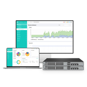 S5860-24XMG, 24 Porte Ethernet L3 Switch, 24 x 10GBASE-T/Multi-Gigabit Porte, 4 x 10Gb SFP+, con 4 x 25Gb SFP28 Uplink, PicOS®, Supporto MLAG, Broadcom Chip Questa immagine riguarda .