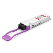 Juniper Compatible 100GBASE-BX10-U QSFP28 BiDi 1271nm-TX/1331nm-RX 10km DOM Simplex LC/UPC SMF Optical Transceiver Module This picture is about 1.