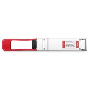 Customized 100GBASE-BX10-D QSFP28 BiDi 1331nm-TX/1271nm-RX 10km DOM Simplex LC/UPC SMF Optical Transceiver Module This picture is about 1.