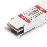 HW Compatible 100GBASE-BX40-D QSFP28 BiDi 1309.14nm-TX/1304.58nm-RX 40km DOM Simplex LC/UPC SMF Optical Transceiver Module This picture is about 1.