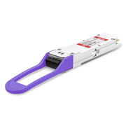 H3C Compatible 100GBASE-BX30-D QSFP28 BiDi 1309.14nm-Tx/1304.58nm-Rx 30km DOM Simplex LC/UPC SMF Optical Transceiver Module This picture is about 1.