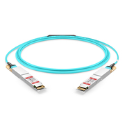 1m (3ft) HPE Aruba Compatible 400G QSFP-DD Active Optical Cable This picture is about 1.
