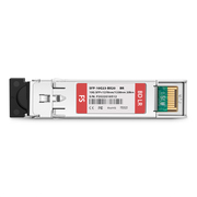 Brocade Compatible 10GBASE-BX20-U BiDi SFP+ 1270nm-TX/1330nm-RX 20km DOM Simplex LC/UPC SMF Optical Transceiver Module This picture is about 2.
