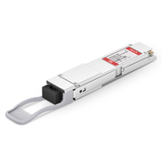 Juniper Compatible 100GBASE-BX20-U QSFP28 BiDi 1280nm-TX/1310nm-RX 20km DOM Simplex LC/UPC SMF Optical Transceiver Module This picture is about 1.