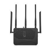 ONU1911-4GVC-W、XPON(GPON+EPON)ONU、1x PON、SC/UPC、4x GE、1x POTS、1x USB、1x RF、および5x 外部アンテナ(3000M WiFi 6)搭載 この写真はONU1911-4GVC-Wに関するものです。