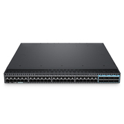 S5580-48S, Switch Ethernet L3 a 48 porte, 48 x 10Gb SFP+, con 8 x 100Gb QSFP28 Uplink, PicOS®, supporta EVPN-VXLAN e MLAG, chip Broadcom Questa immagine riguarda S5580-48S.