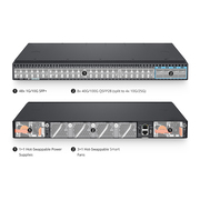 S5580-48S, Switch Ethernet L3 a 48 porte, 48 x 10Gb SFP+, con 8 x 100Gb QSFP28 Uplink, PicOS®, supporta EVPN-VXLAN e MLAG, chip Broadcom Questa immagine riguarda S5580-48S.