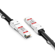 1m (3ft) Generic Compatible 200G QSFP56 Passive Direct Attach Copper Twinax Cable This picture is about 3.